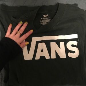 Black Medium Vans Short-Sleeve T-Shirt